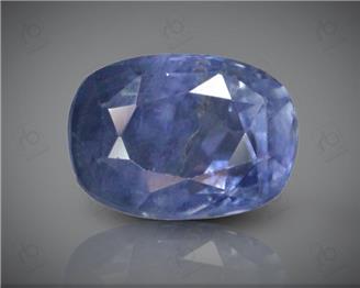 Blue Sapphire Unheated & Untreated Natural Certified 3.62  CTS  (  4409  )  (DIN)